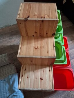 Ikea úložná sestava Trofast schody borovice - 5