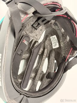 Prodám použitou helmu Lazer Helium - Bianchi 55-59cm - 5