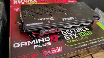 MSI GEFORCE GTX 1060 6GB Gaming X Plus - 9 Gbps - 5