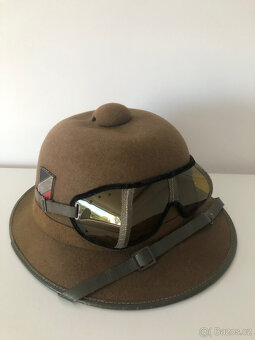 WH Afrikakorps - tropická helma - 5