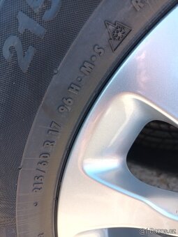 Original Mercedes 17 W156 X156 GLA 215/60 r17 Continental A1 - 5
