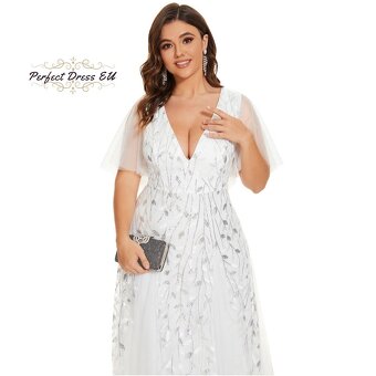 Svatební šaty Plus Size XXL - 5