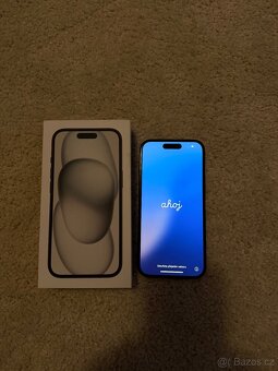 iPhone 15 256 GB – černý, velmi dobrý stav - 5