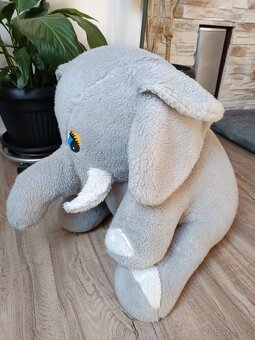 Plyšový slon ,45 cm - 5
