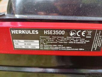 Elektrocentrála Herkules HSE3500 - 5