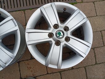 ALU kola 15" 5x112 ET 50 Škoda Octavia - 5