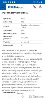Vodárna sigma , čerpadlo - 5