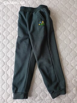 2x podzimní tepláky, 122/128 - 5