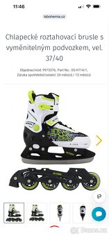 Brusle lední/ kolečkové 37/40 - 5