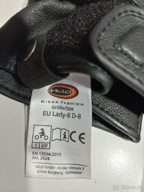 Kožené motorukavice, NOVÉ - 5
