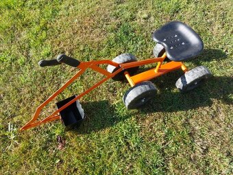 Dětský kovový bagr na písek_hračka - 5