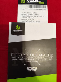 Elektrokolo Apache - 5