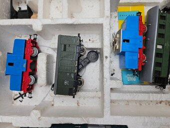 HO elektrické vláčky modelová 2x železnice - 5