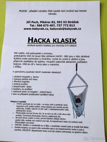 Hacka babyvak oranžovo červená - 5