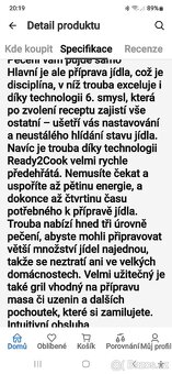 Prodám vestavěnou troubu whirpool - 5