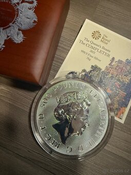 Stříbrná mince 2021 Completer 1kg v etui Royal Mint - 5