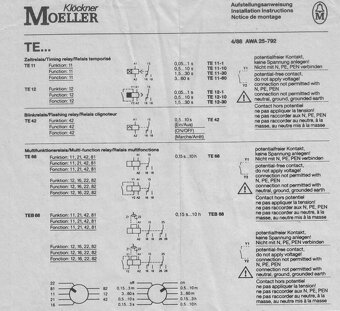 Časovač Klocner-Moeler TEB 68 - 5