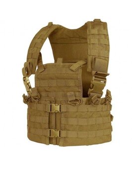 Vesta taktická MOLLE CHEST SET COYOTE BROWN - 5