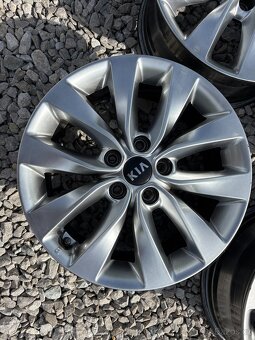 Alu disky na Kia Hyundai 17", 5x114.3 , ET 52.5, šíře 7,5J - 5