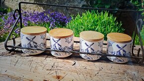 RETRO -betlém,kořenky,lampička,kovová polička - 5