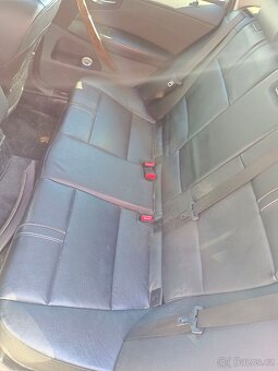 Kompletní ///M interiér BMW E83 X3, čená kůže, dekor, VÝHŘEV - 5