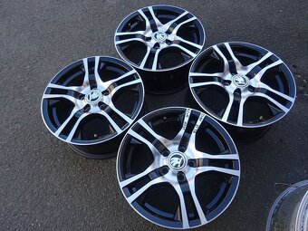Alu disky na Škoda, 15",  5x100, ET 38 , šíře 6,5J - 5