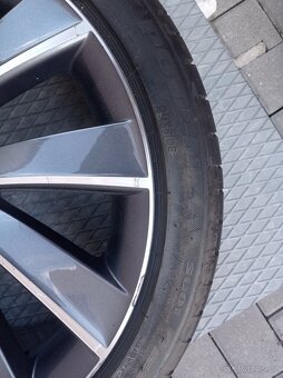 1x al kola rezerva Turbine 18" originál Škoda Octavia III - 5