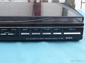 Gramofon AIWA LX-80 kvalitní automat s předvolbou - 5
