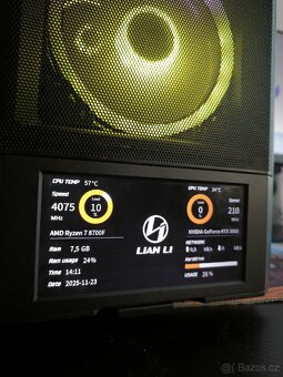 HERNÍ PC AM5 RYZEN 7 8700F RTX 3060 12GB - 5