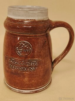 Korbel , půllitr - keramika - 5