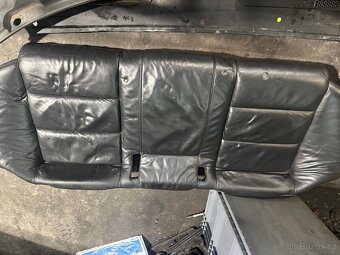 Sedačky Audi A6 4F C6 sedan černé kožené - 5