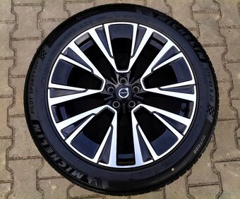 Alu kola originál Volvo XC 90 5x108 R20 KRÁSNÁ ZÁNOVNÍ SADA - 5
