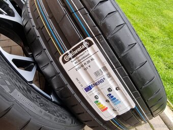 20″ 5×112 AUDI A6 / S6 4P + 255/40R20 CONTINENTAL letné NEW - 5