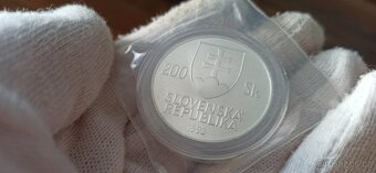 Slovensko Jubilejní stříbrné mince 200 Sk. - 5
