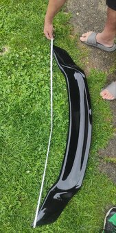 Zadní křídlo (spoiler) – 130 cm, černý lesk - 5