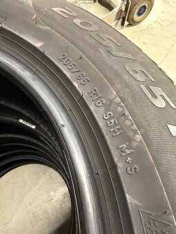 4x zimní pneu PIRELLI 205/65/16  95H - 5