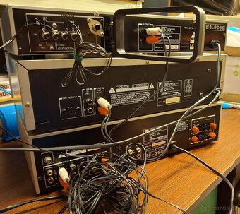 Toshiba Hifi sestava komponenty kazeta FM zesilovač - 5