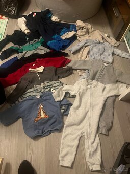 Velke mnozstvi detskeho obleceni 68-80 vel. - 5