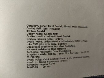 3x Kája Saudek - komiksy - 5