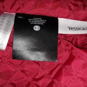 Kožená bunda vínová - 5