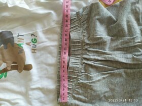 2 x bavlněné pyžamo H&M vel. 74 medvídek - 5