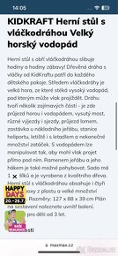 KIDKRAFT stůl vláčkodráha - 5
