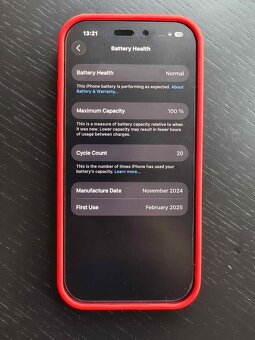 iPhone 16 Pro (128 GB, 100% baterie) + kryty - 5