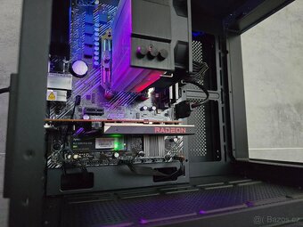Herní PC/Ryzen 5/RX6400/16GB RAM/500GB SSD - 5
