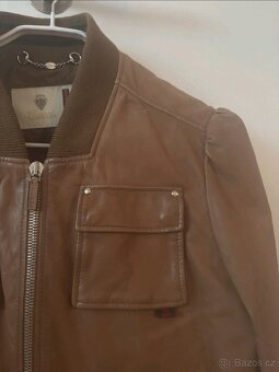 Dámská luxusní kožená bunda Gucci - 5