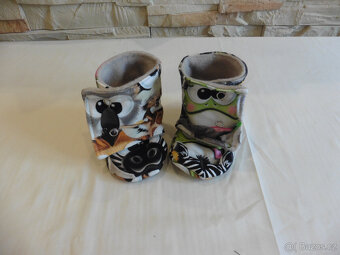 Dětské bavlněné capáčky - více velikostí a vzorů - 5