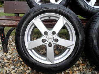 Alu Kola Rial Germany+Zimní Pneu, 205/55/16 5X112 ET 46 - 5