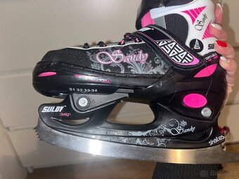 Brusle na led divci 31-34 Sulov sandy - 5