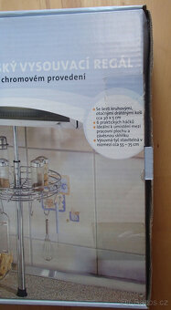 Chromované a drátěné doplňky, nové - 5