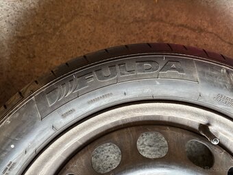 Prodam 4.ks plechovych disku s pneu 205/55R16 - 5